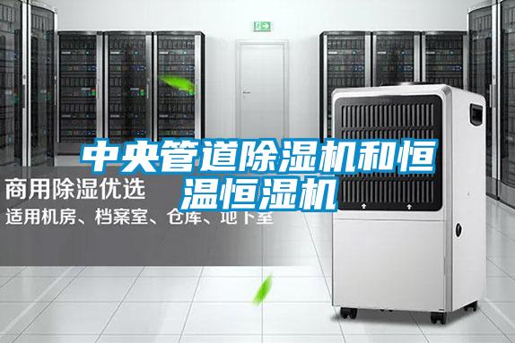 中央管道香蕉福利视频机和恒温恒湿机