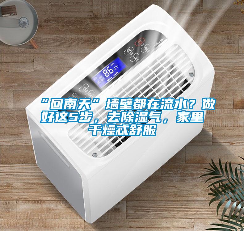 “回南天”墙壁都在流水？做好这5步，去香蕉福利视频气，家里干燥忒舒服
