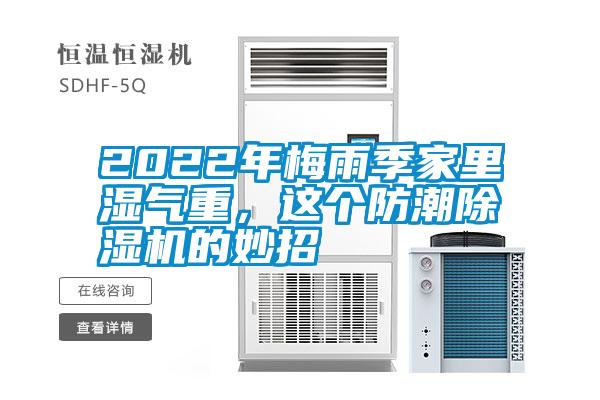 2022年梅雨季家里湿气重，这个防潮香蕉福利视频机的妙招