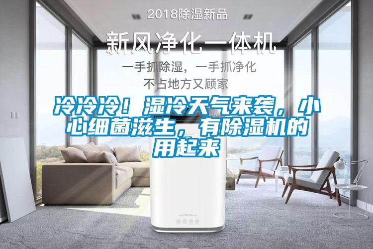 冷冷冷！湿冷天气来袭，小心细菌滋生，有香蕉福利视频机的用起来