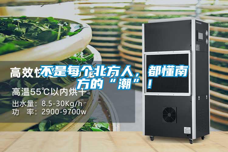 不是每个北方人，都懂南方的“潮”！