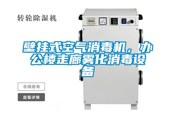 壁挂式空气消毒机，办公楼走廊雾化消毒设备