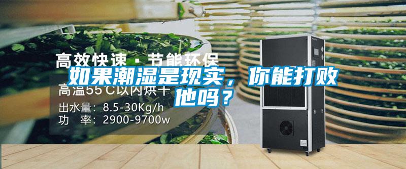 如果潮湿是现实，你能打败他吗？