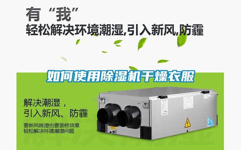 如何使用香蕉福利视频机干燥衣服