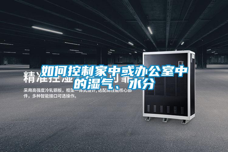 如何控制家中或办公室中的湿气、水分