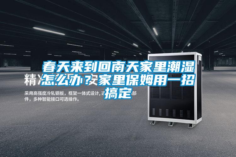 春天来到回南天家里潮湿怎么办？家里保姆用一招搞定