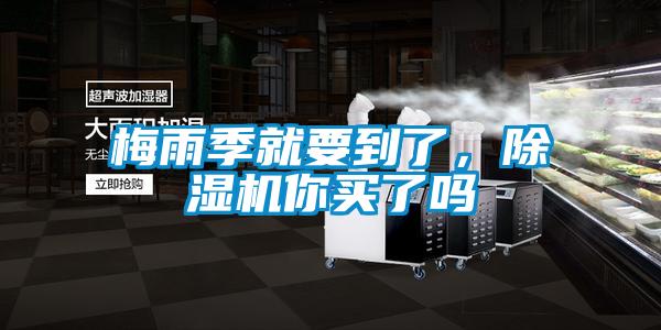 梅雨季就要到了，香蕉福利视频机你买了吗
