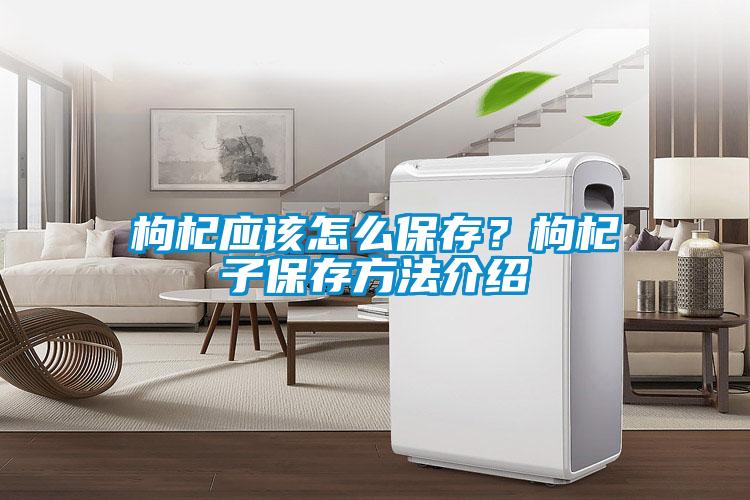 枸杞应该怎么保存？枸杞子保存方法介绍