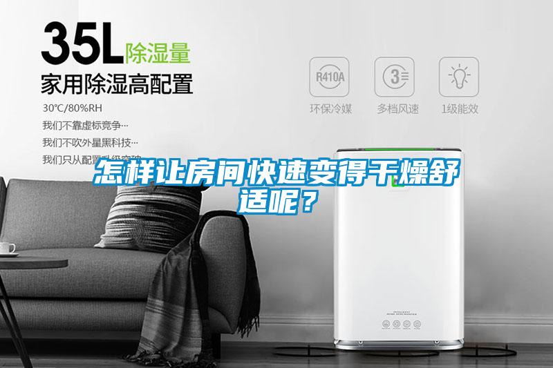 怎样让房间快速变得干燥舒适呢？