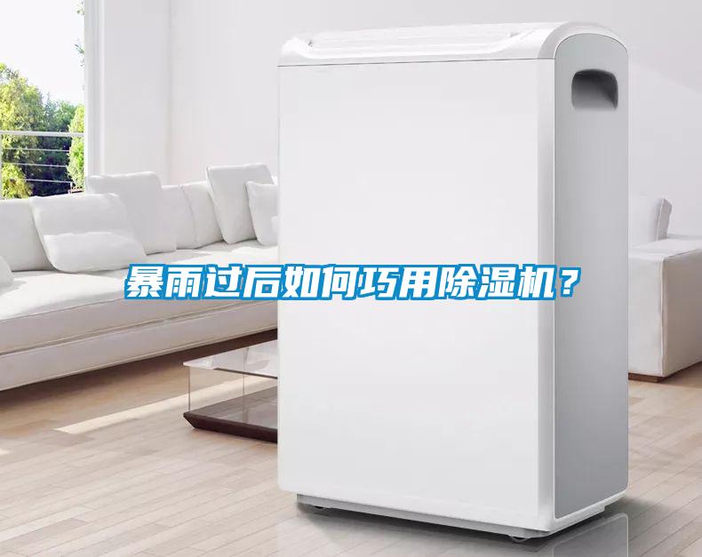 暴雨过后如何巧用香蕉福利视频机？
