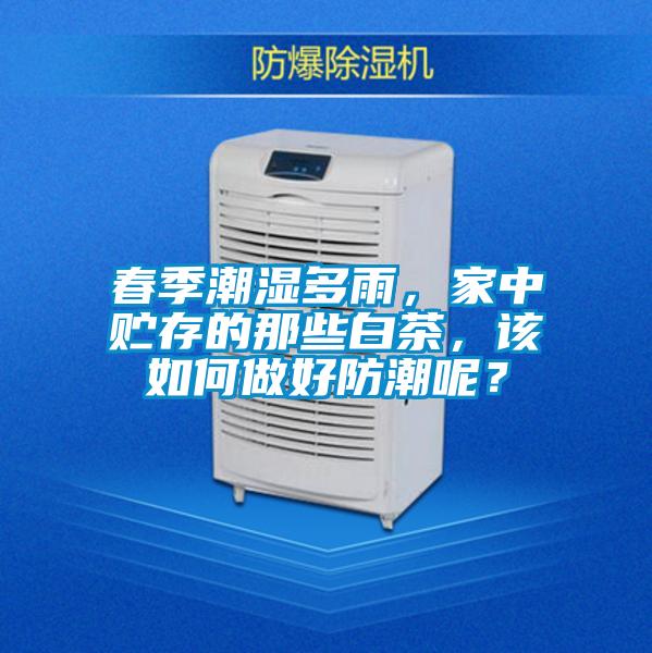春季潮湿多雨，家中贮存的那些白茶，该如何做好防潮呢？