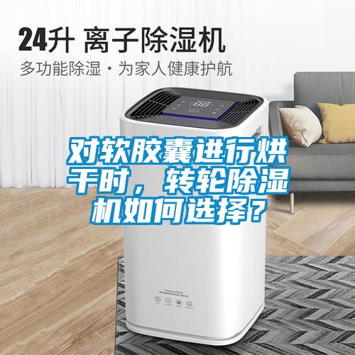 对软胶囊进行烘干时，转轮香蕉福利视频机如何选择？