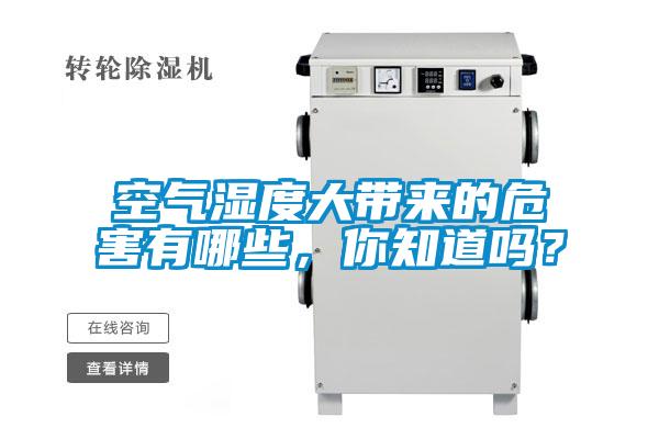 空气湿度大带来的危害有哪些，你知道吗？