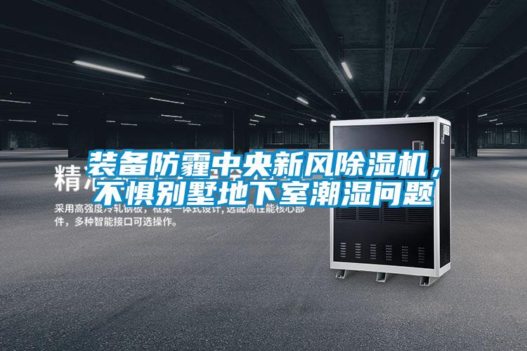 装备防霾中央新风香蕉福利视频机，不惧别墅地下室潮湿问题
