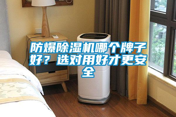 防爆香蕉福利视频机哪个牌子好？选对用好才更安全