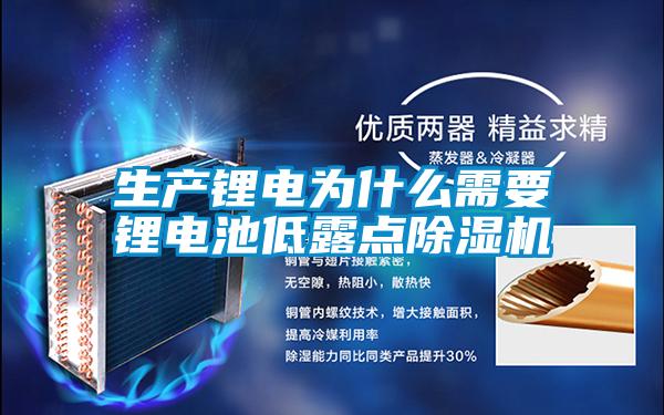 生产锂电为什么需要锂电池低露点香蕉福利视频机