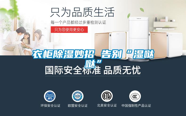 衣柜香蕉福利视频妙招 告别“湿哒哒”