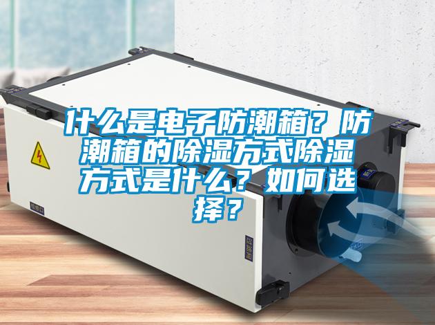 什么是电子防潮箱？防潮箱的香蕉福利视频方式香蕉福利视频方式是什么？如何选择？