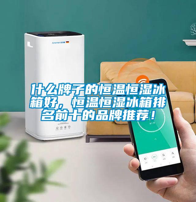 什么牌子的恒温恒湿冰箱好，恒温恒湿冰箱排名前十的品牌推荐！