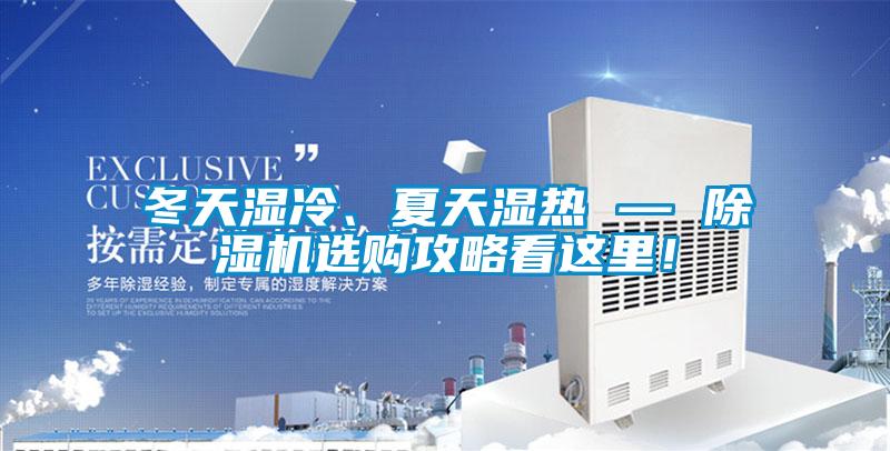 冬天湿冷、夏天湿热 — 香蕉福利视频机选购攻略看这里！