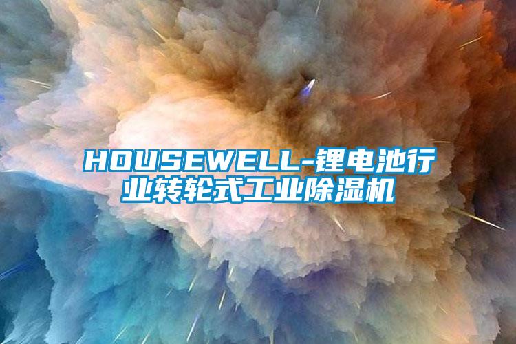 HOUSEWELL-锂电池行业转轮式工业香蕉福利视频机
