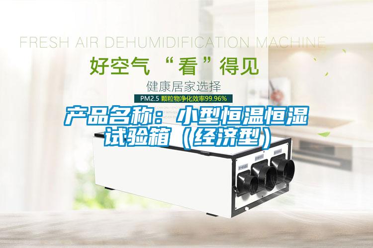 产品名称：小型恒温恒湿试验箱（经济型）
