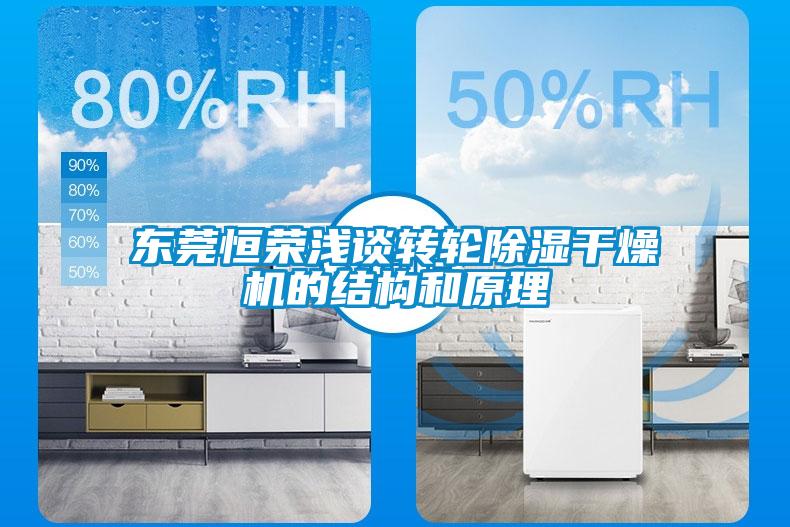 东莞恒荣浅谈转轮香蕉福利视频干燥机的结构和原理