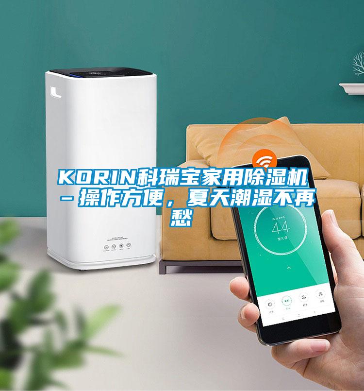 KORIN科瑞宝家用香蕉福利视频机–操作方便，夏天潮湿不再愁