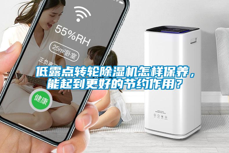 低露点转轮香蕉福利视频机怎样保养，能起到更好的节约作用？