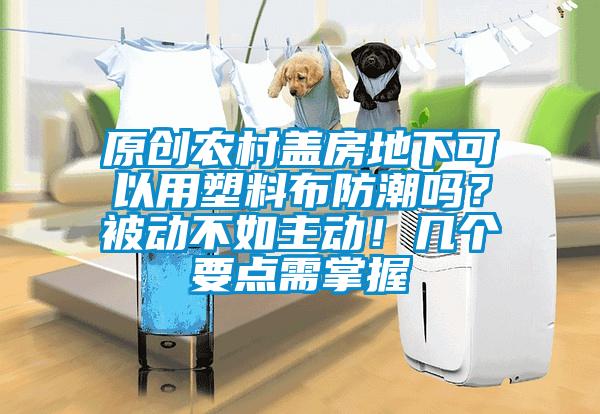 原创农村盖房地下可以用塑料布防潮吗？被动不如主动！几个要点需掌握