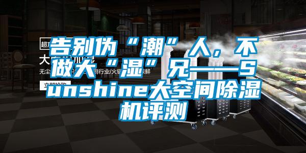 告别伪“潮”人，不做大“湿”兄——Sunshine大空间香蕉福利视频机评测