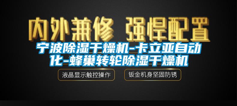 宁波香蕉福利视频干燥机-卡立亚自动化-蜂巢转轮香蕉福利视频干燥机