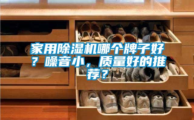 家用香蕉福利视频机哪个牌子好？噪音小，质量好的推荐？