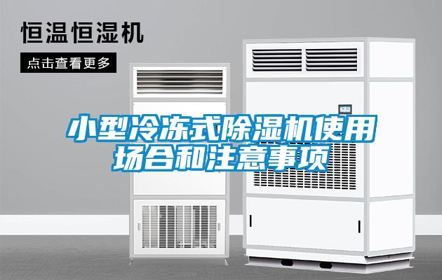 小型冷冻式香蕉福利视频机使用场合和注意事项