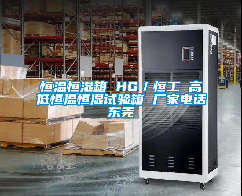 恒温恒湿箱 HG／恒工 高低恒温恒湿试验箱 厂家电话东莞