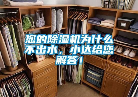您的香蕉福利视频机为什么不出水，小达给您解答！