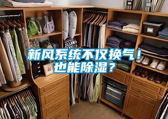新风系统不仅换气！也能香蕉福利视频？