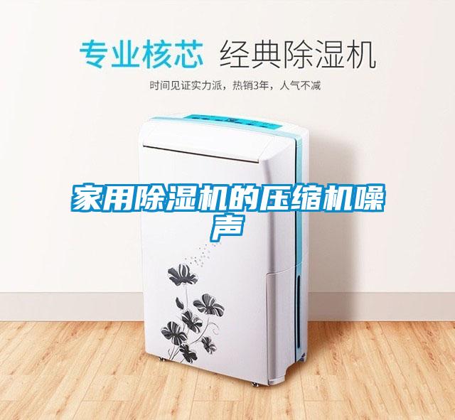 家用香蕉福利视频机的压缩机噪声