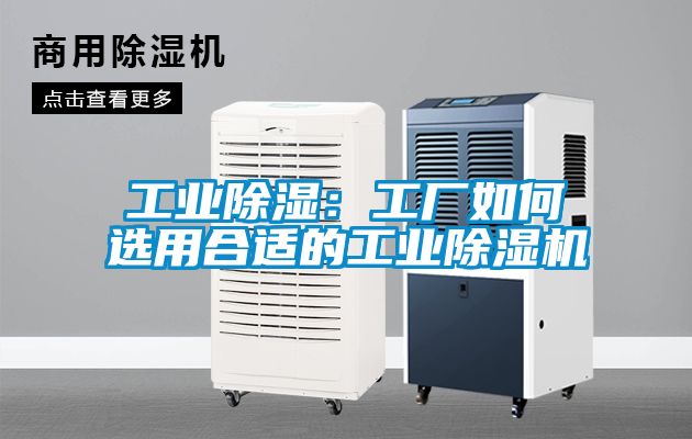 工业香蕉福利视频：工厂如何选用合适的工业香蕉福利视频机