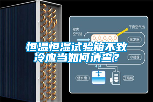 恒温恒湿试验箱不致冷应当如何清查？