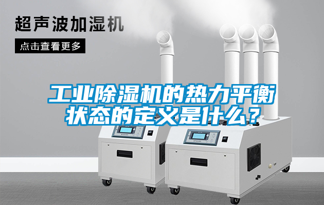 工业香蕉福利视频机的热力平衡状态的定义是什么？