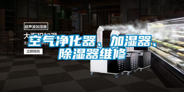 空气净化器、加湿器、香蕉福利视频器维修