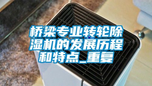 桥梁专业转轮香蕉福利视频机的发展历程和特点_重复