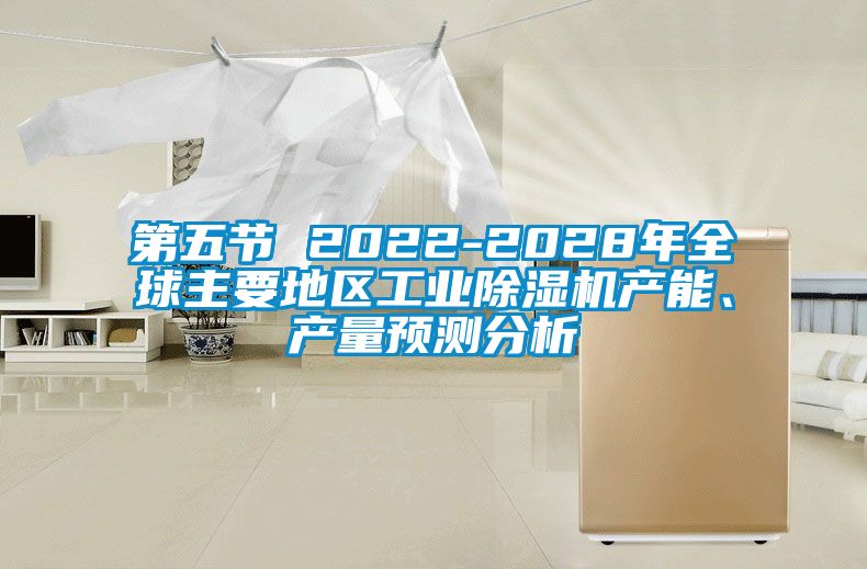 第五节 2022-2028年全球主要地区工业香蕉福利视频机产能、产量预测分析