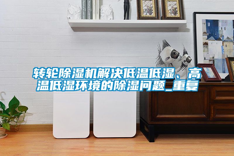 转轮香蕉福利视频机解决低温低湿、高温低湿环境的香蕉福利视频问题_重复